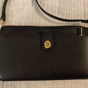 EUC Coach Noa Pop Up Messenger Wallet Crossbody Black